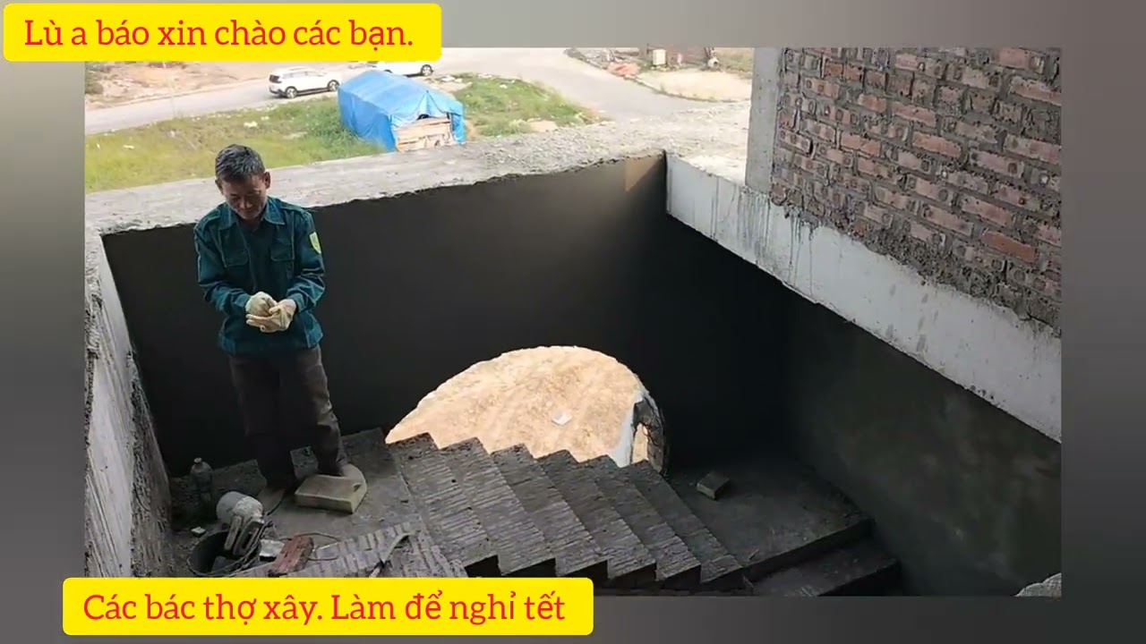  bác thợ xây làm để nghỉ tết 🌸🌸🌸 các bác ạ 