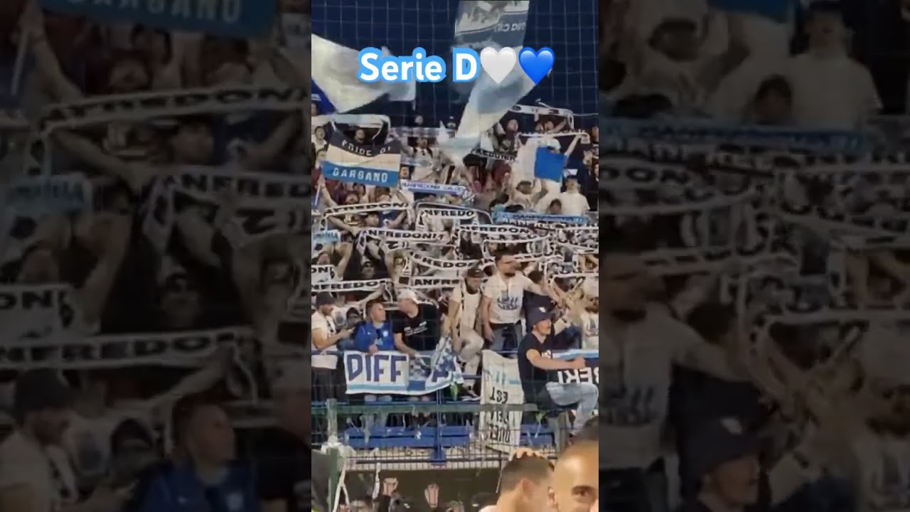 Manfredonia 🤍💙in Serie D🤍💙