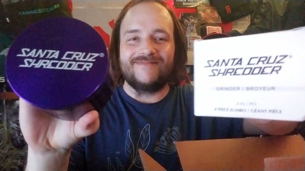 🌿 Распаковываю мою большую мясорубку Santa Cruz Shredder Jumbo на 4 части 💜🎁 + $60 в подарок!