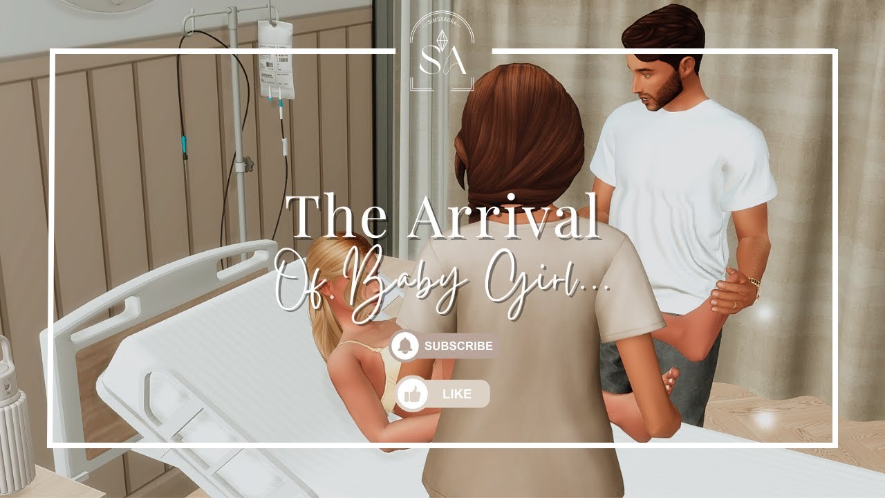 The Arrival of Baby Girl | Sims Vlog | Part 15 #sims4