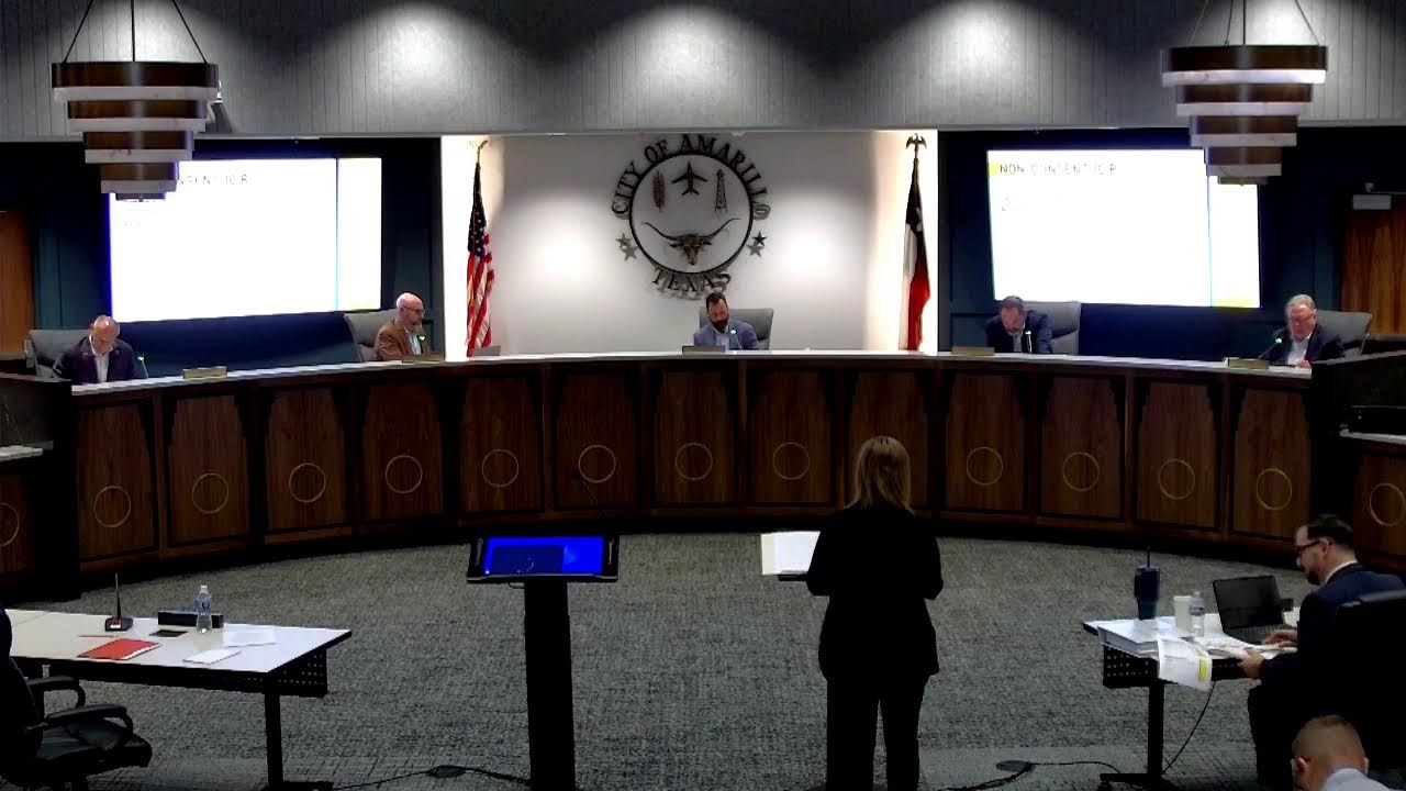 Amarillo City Council Meeting 11/18/25