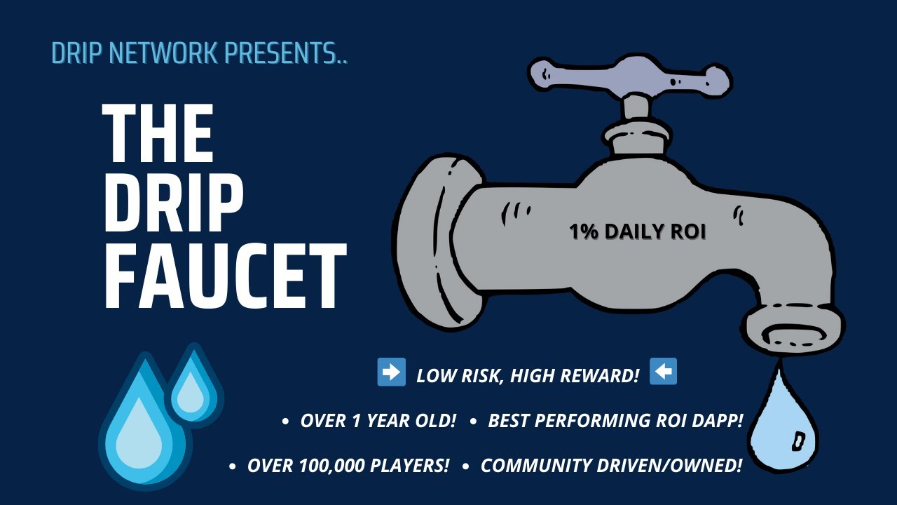 DRIP NETWORK | DRIP FAUCET TUTORIAL | HOW I EARN ONE PERCENT DAILY #drip #passiveincome #defi