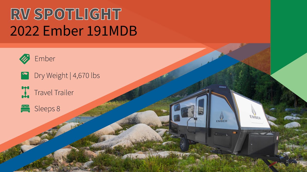 2022 Overland Series 191MDB Travel Trailer from Ember RV | Campers Inn RV