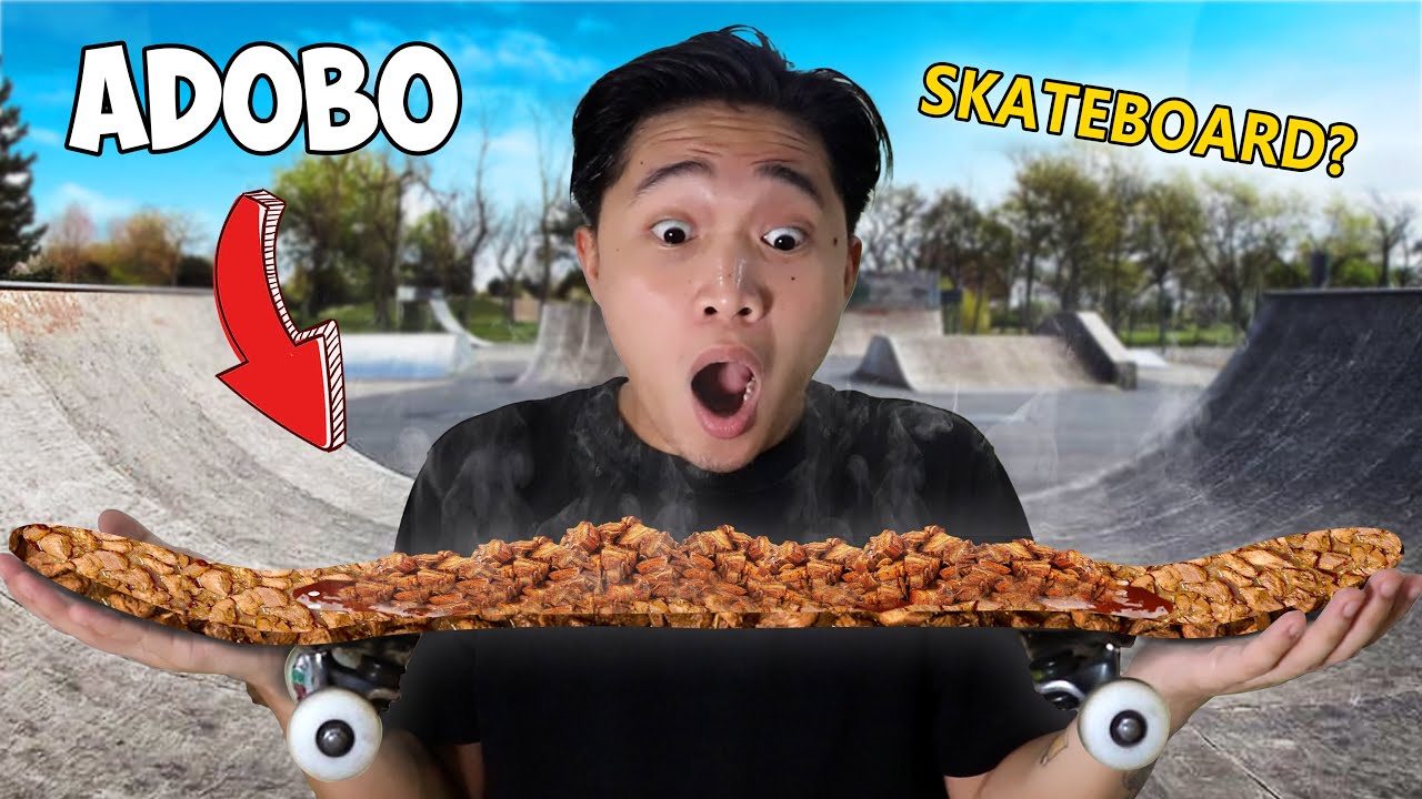 I BUILT AN ADOBONG SKATEBOARD