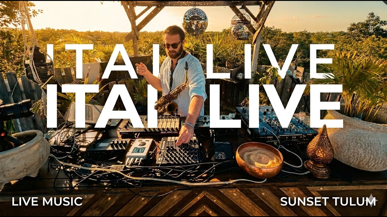 ITAI (Live) | Tulum Jungle Sunset Mix 2024 | By @EPHIMERATulum