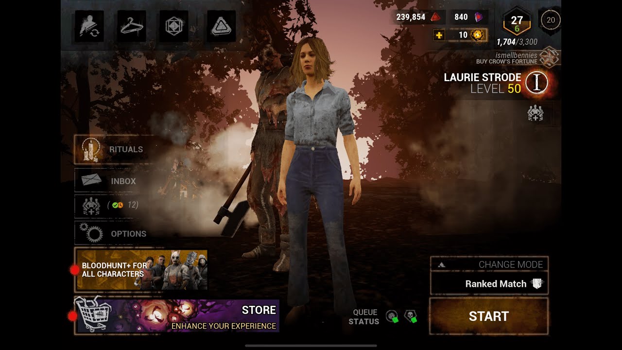 Looping killers for five gens as Laurie Strode | Dead by Daylight Mobile
