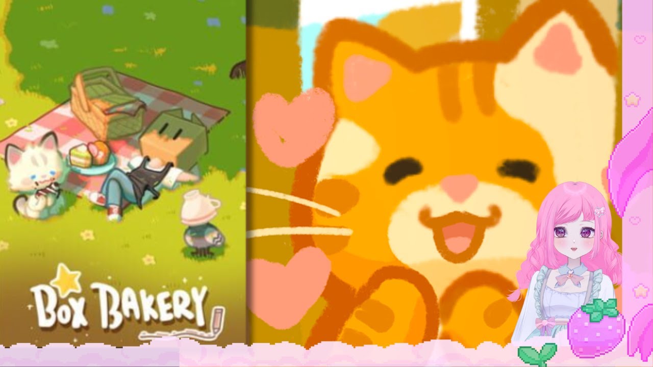 Let's Play Box Bakery | Run A Shop & Collect Stickers! Cute, Cozy & Funny Upcoming Sim Demo Gameplay