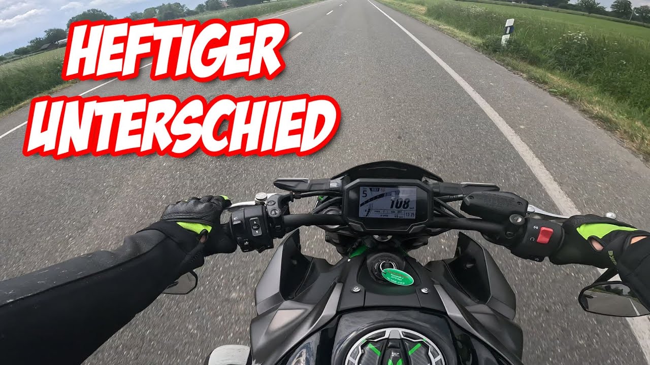 Ich teste die verschiedenen Fahrmodi meiner Kawasaki Z900! | Hartriders