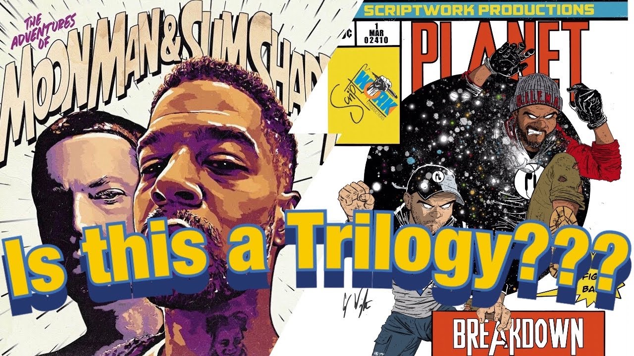 Kid Cudi - The Adventures Of Moon Man & Slim Shady (Lyric Video) ft. Eminem | Reaction