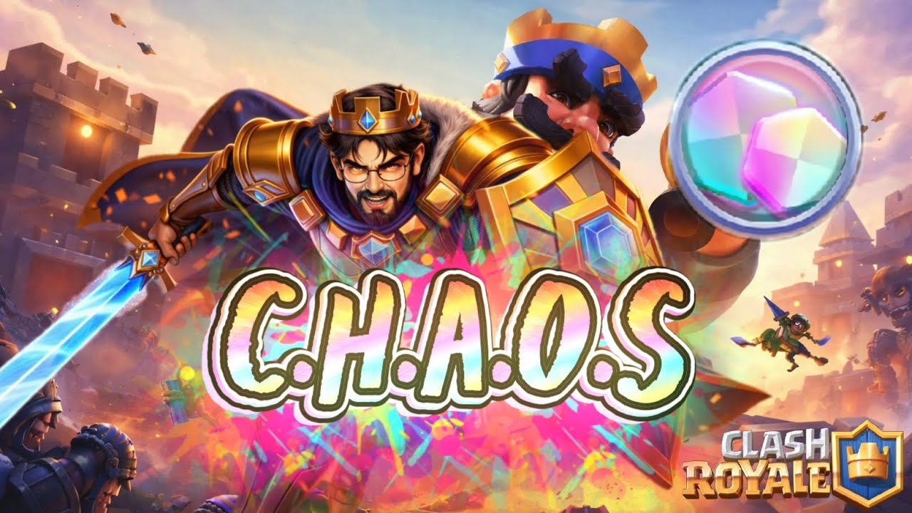 Clash Royale - C.H.A.O.S mode is Chaos...