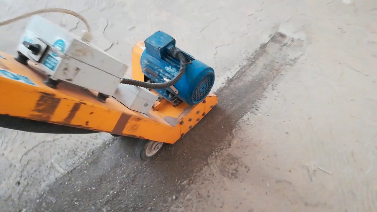 csemperagasztó eltávolítása betonmaróval