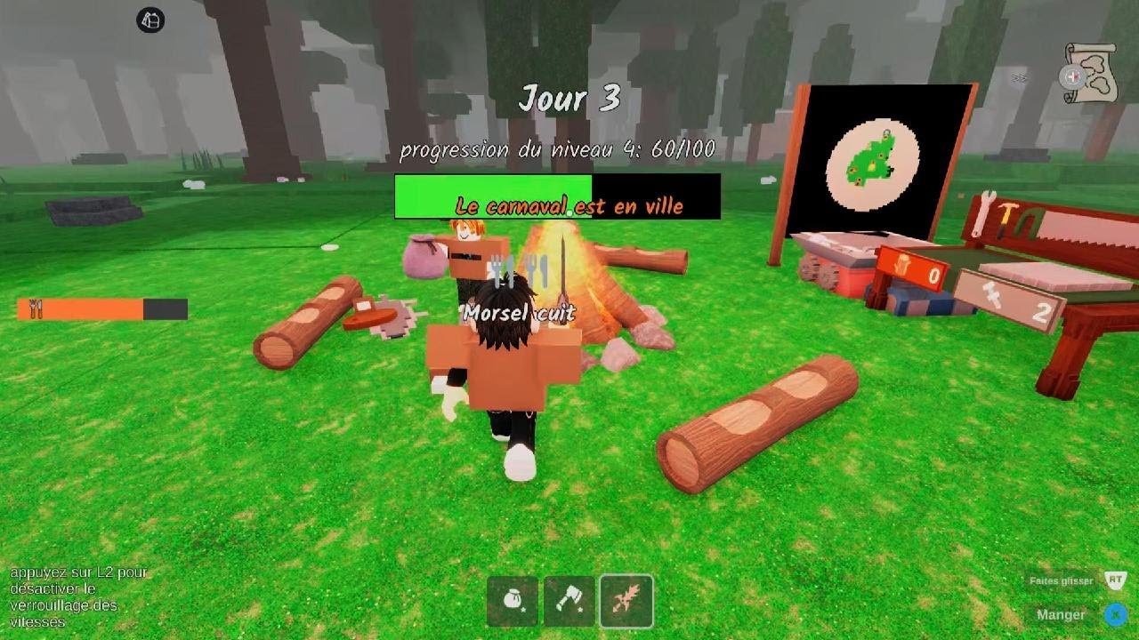 Je survie dans 99 nuits dans la forêt