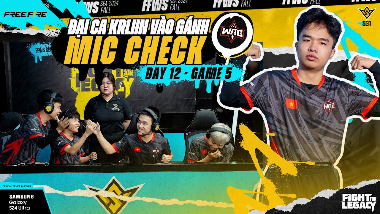 MIC CHECK | Ét o ét: WAG 4 game 12 điểm - Đại ca Krillin phải vào sân cứu nguy #tiepluaffws