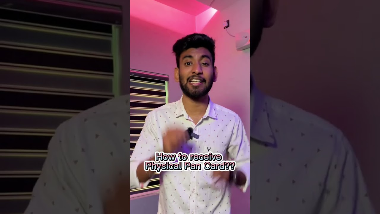 Get PAN CARD In 5 Minutes ✅ #government #law #latest #shorts