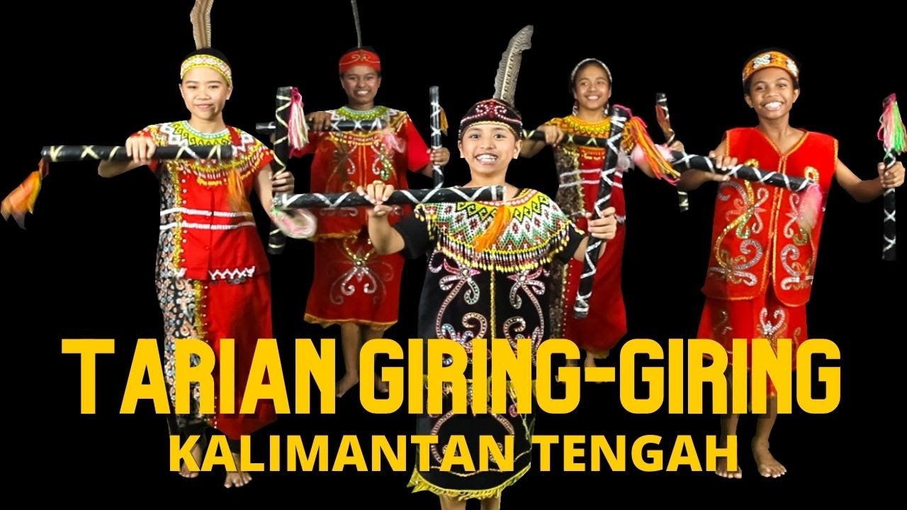 Tarian Giring-Giring dari Kalimantan Tengah | Contoh Video Lomba Tarian Tradisional.
