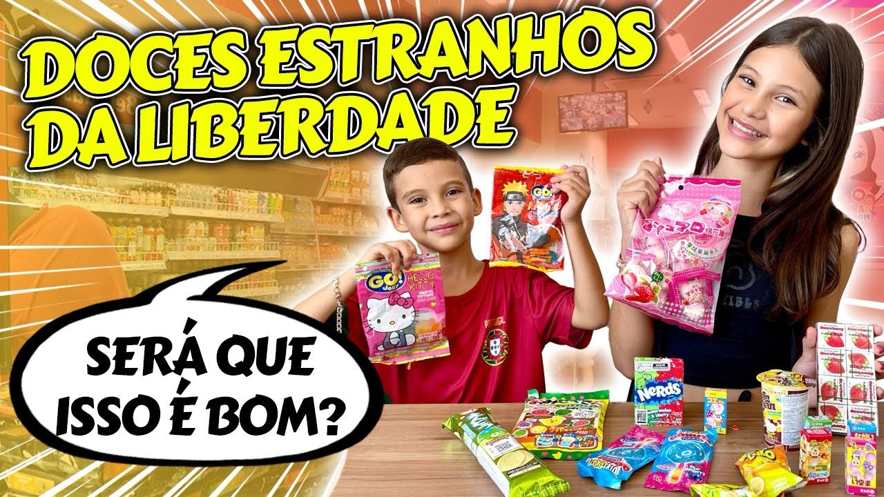 PROVANDO DOCES ESTRANHOS DA LIBERDADE. PROVANDO DOCES DE DORAMA | Dudinha Show