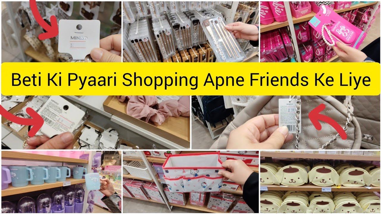 Meri Beti Ne Friends Ke Liye Kya Kya Liya 😱💖/Tasty Kunafa & Miniso Shopping Haul🍰🛍️”