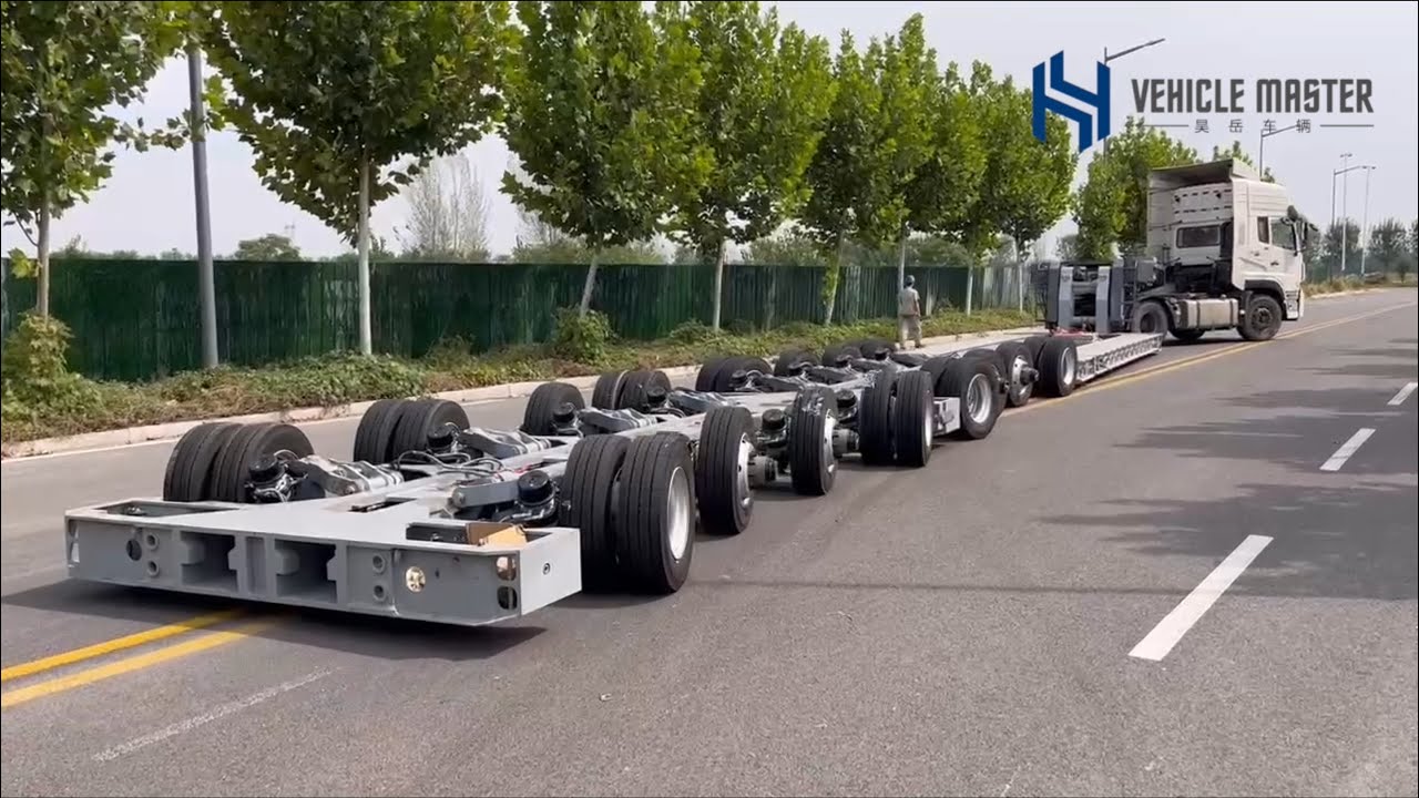 Heavy Duty 8 Axle Modular Lowbed Trailer - Vehicle Master