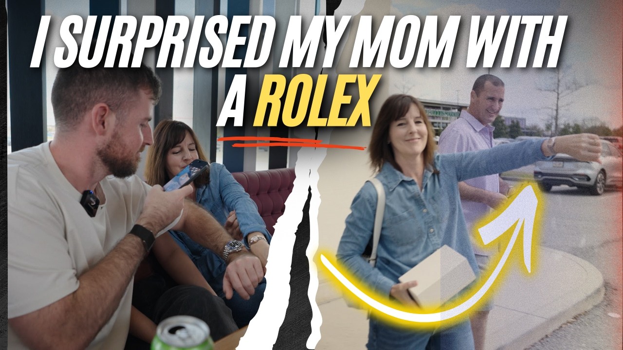 Buying my mom a ROLEX...(emotional)