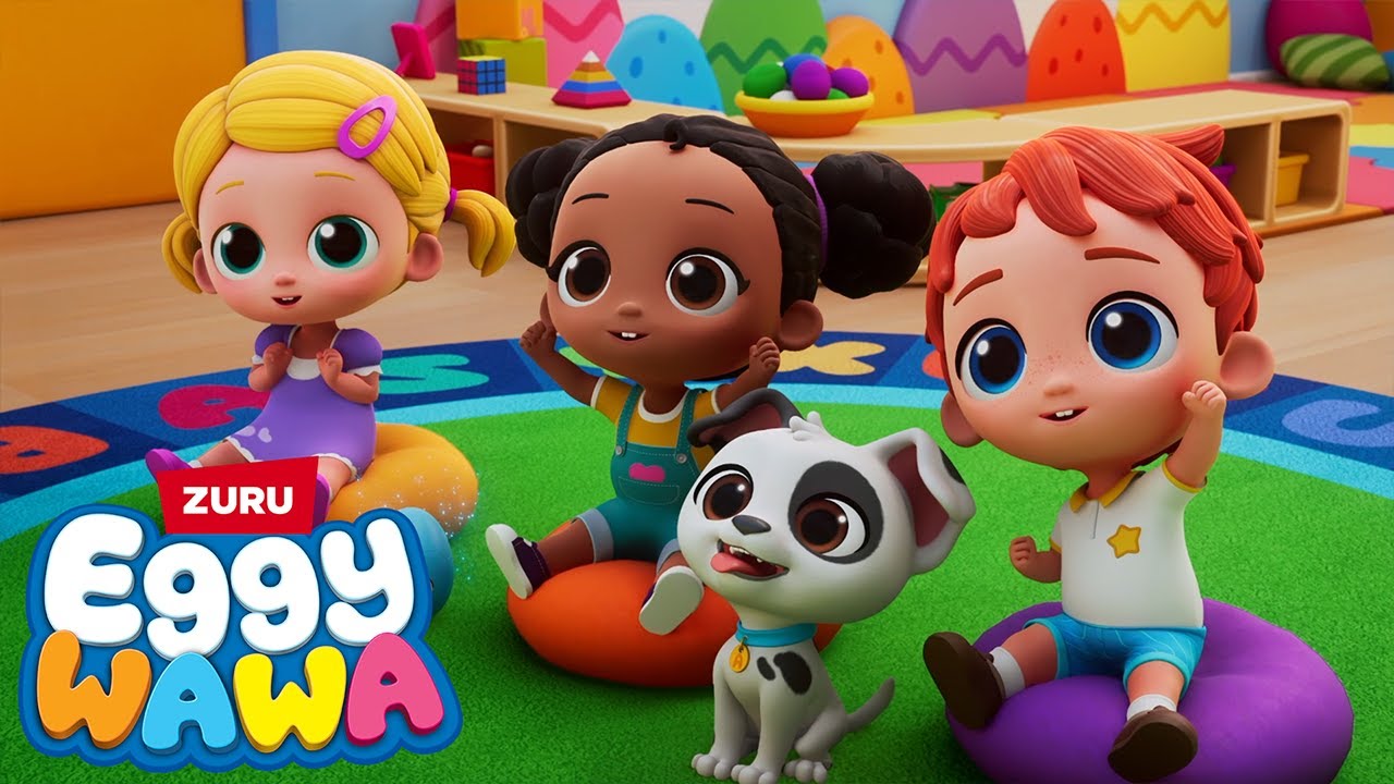 ABC Song + More Fun Nursery Rhymes for Kids | Eggy Wawa Learning Videos