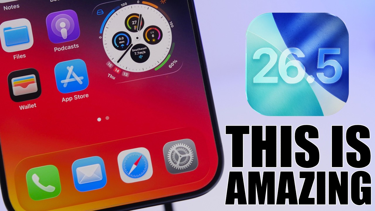 iOS 26.5 - This is Amazing !