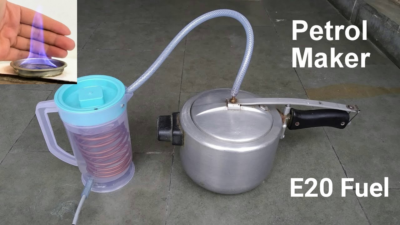 How to make White Petrol Fuel (Ethanol ) at Home - Hindi