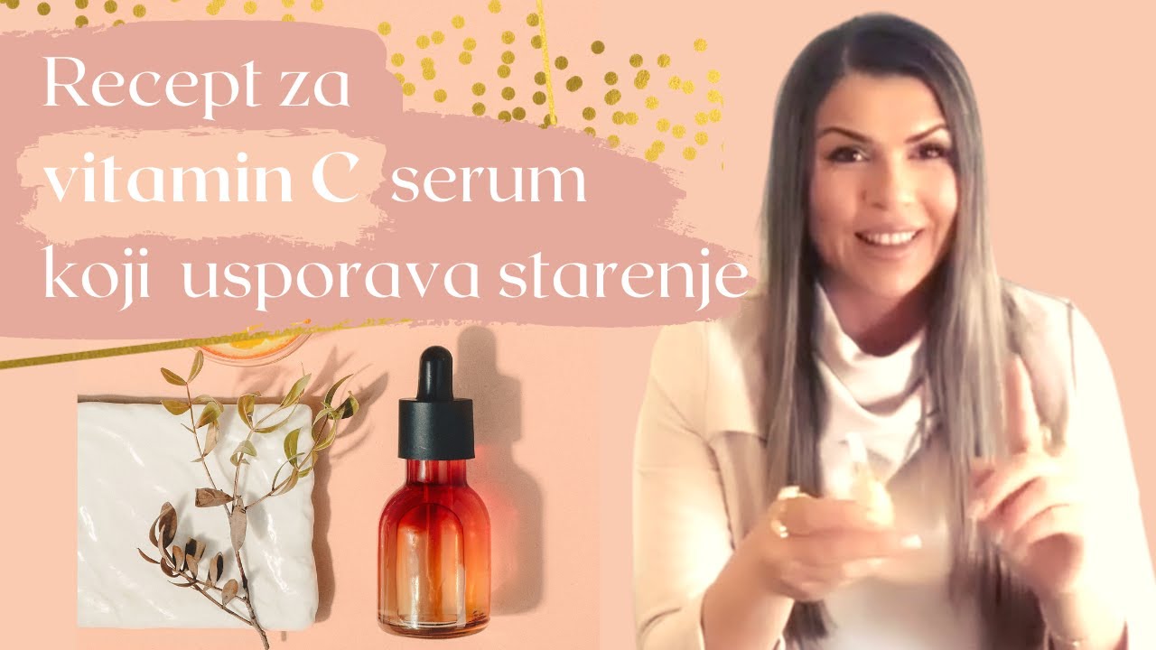 Kako da usporite starenje i napravite serum sa C vit. 16x efikasniji // Naučni dokazi o vitaminu C