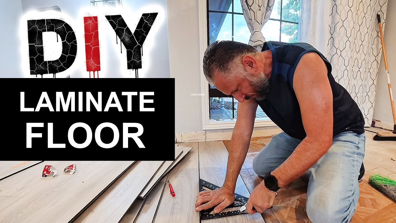 DIY Laminate Vinyl Flooring Install