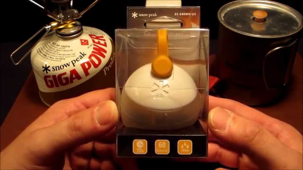 The Snow Peak Mini Hozuki Lantern Review