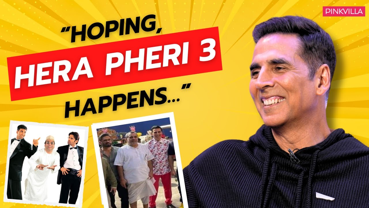 Akshay Kumar & Team Khel Khel Mein Interview | “Tom & Jerry is violence not comedy” | Hera Pheri 3