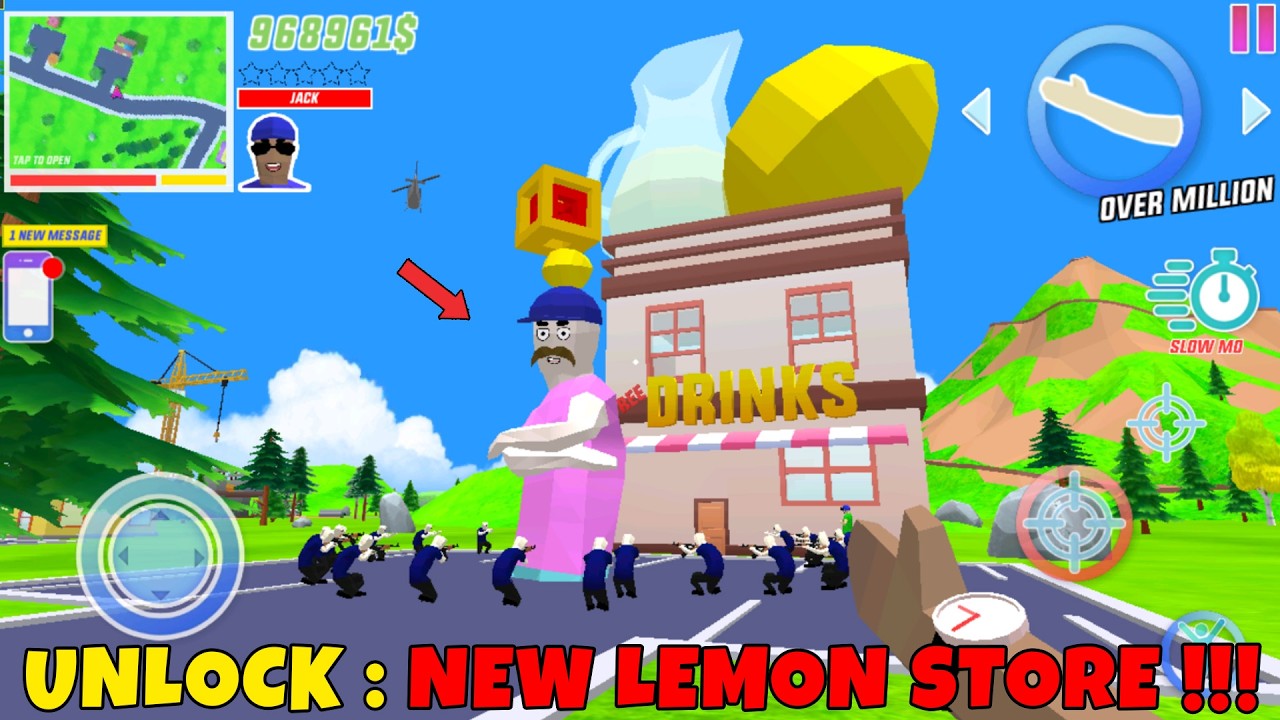 JADI CRAZY RICH ‼️PAK LENY LEMON BUKA TOKO LEMON BARU | DUDE THEFT WARS