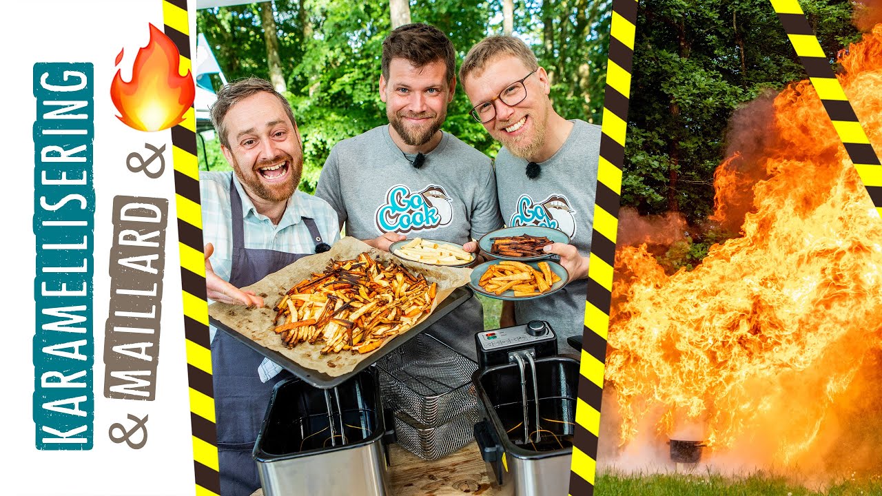 #30 Pas på ild i frituregryden! | Karamellisering og Maillard | GoCook by Coop