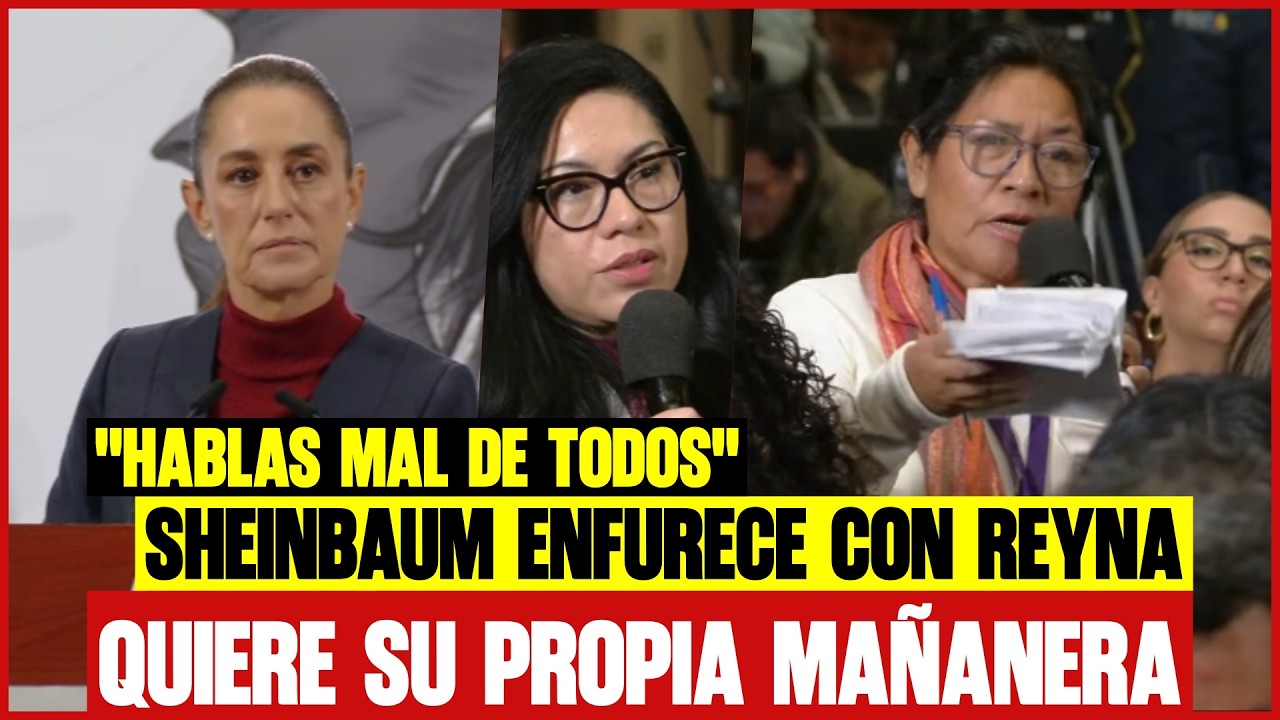 Reyna Haydee discute con Claudia Sheinbaum; “hablas mal de todos”, Salinas Pliego sin opciones 