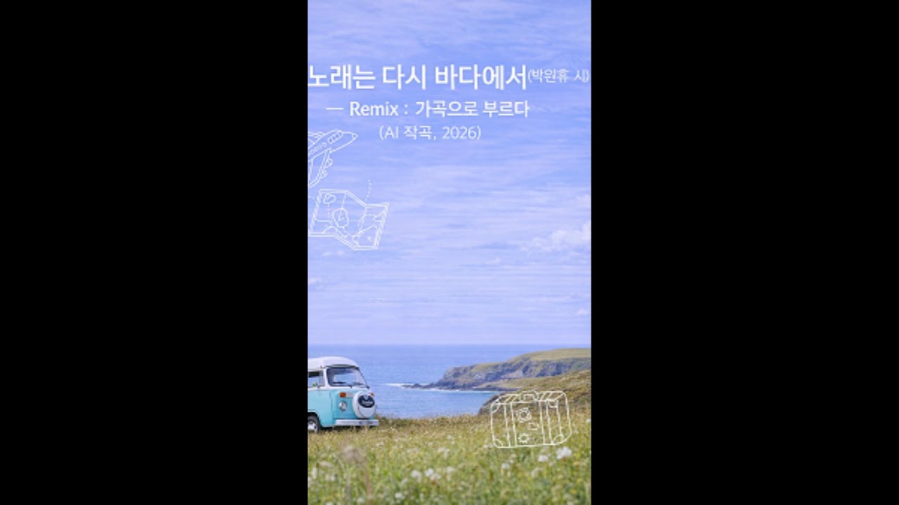'노래는 다시 바다에서'  박원휴시, AI노래  Remix(가곡) 2026