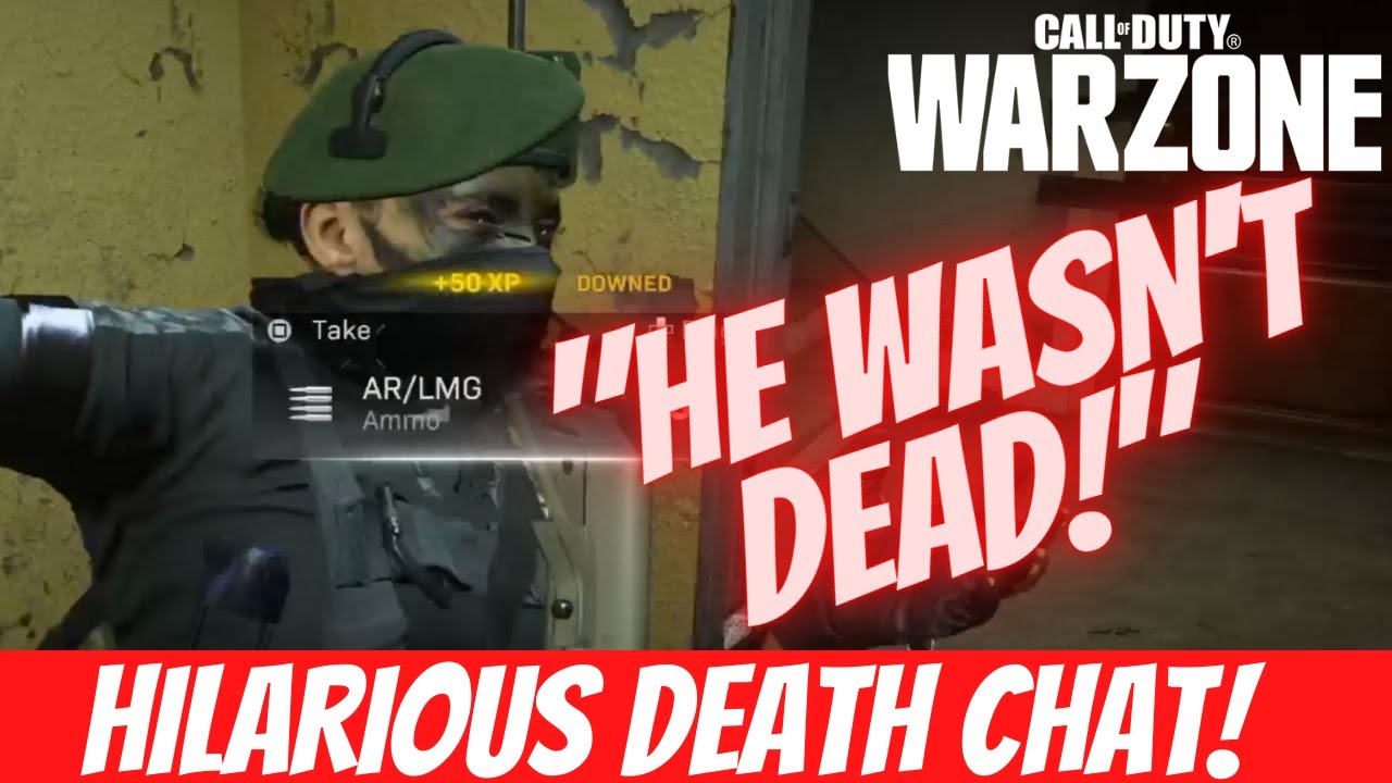 WARZONE DEATH RAGE | *NEW* WARZONE FUNNIEST DEATH CHAT REACTIONS