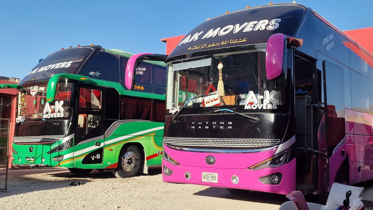 Pakistan Sleeper Bus || AK Movers Bus Contact Number for Beginners
