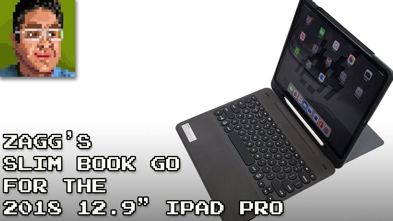 Zagg's Slim Book Go for the 2018 12.9