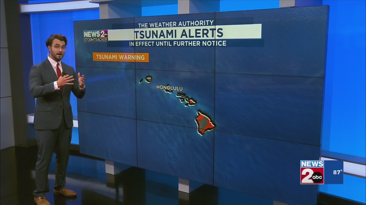 Tsunami alerts on U.S. West Coast