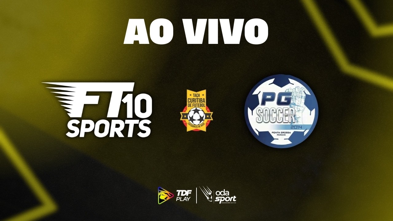 FT10 SPORTS X PG SOCCER | AO VIVO | TAÇA CURITIBA