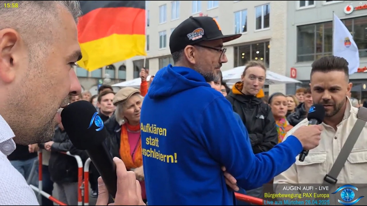 Moslem aus Kosovo gibt Irfan Peci mit seiner Islamkritik in München Recht