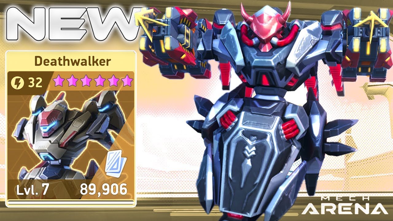 THIS MECH WILL CHANGE THE GAME FOREVER! Look at DEATHWALKER in Mech Arena