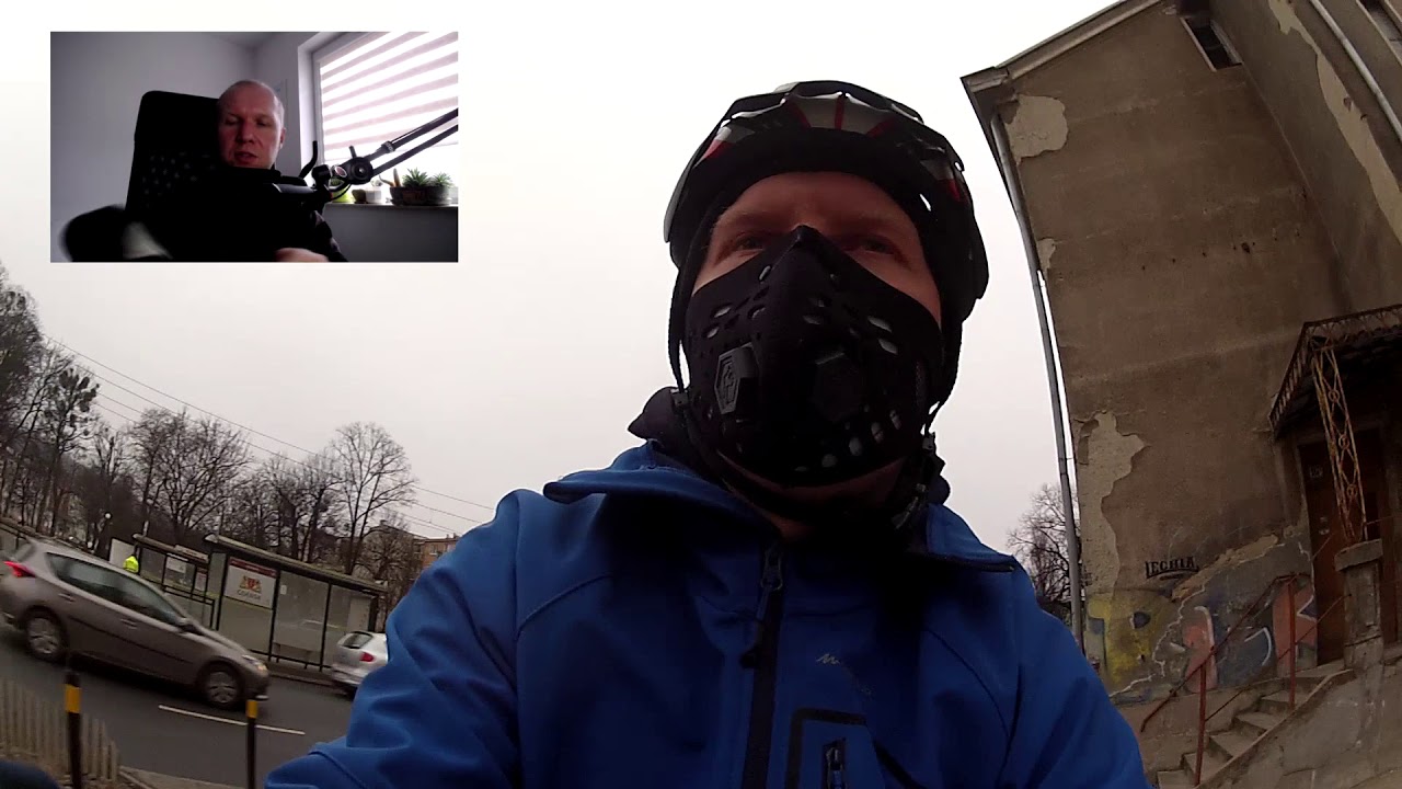 Maska antysmogowa Dragon sport, test praktyczny
