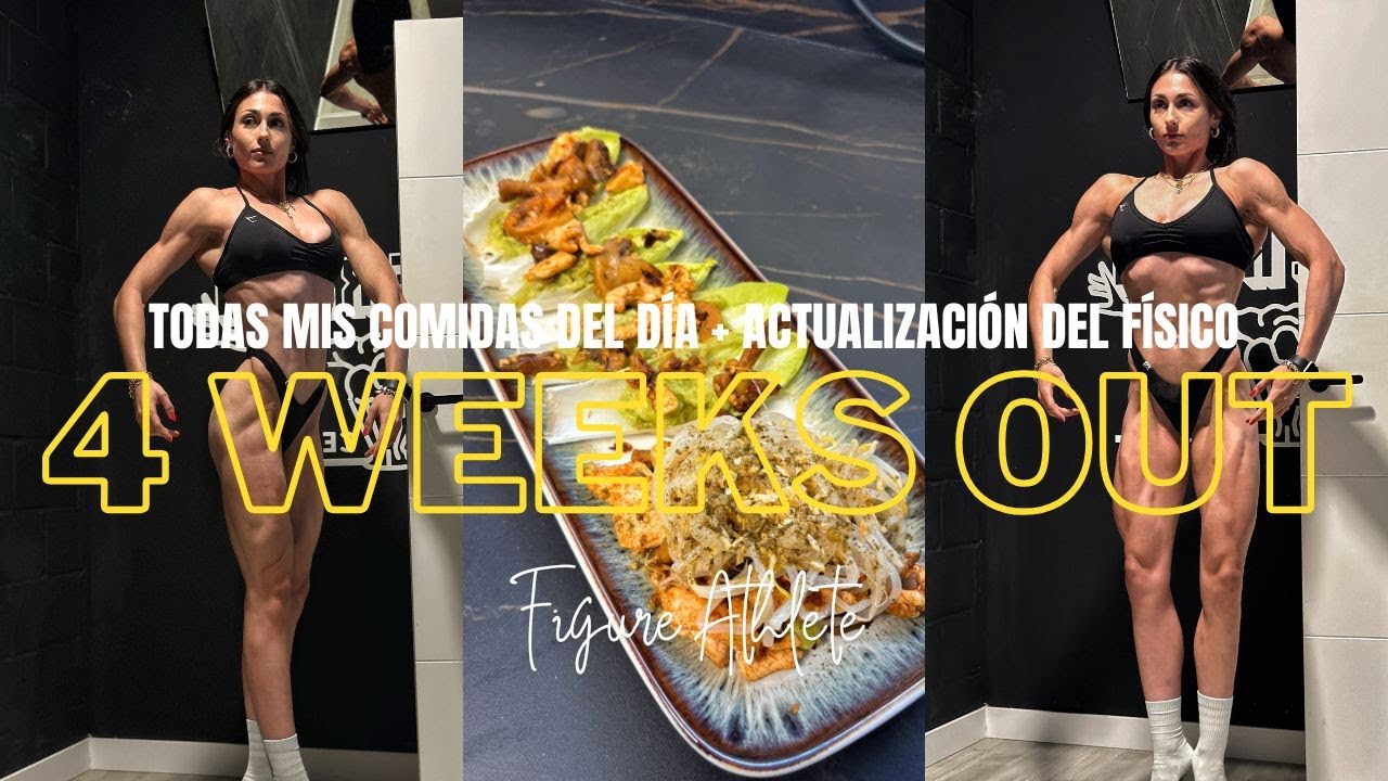 PREP VLOG | Te ense&ntilde;o lo que como a 4 semanas de competir