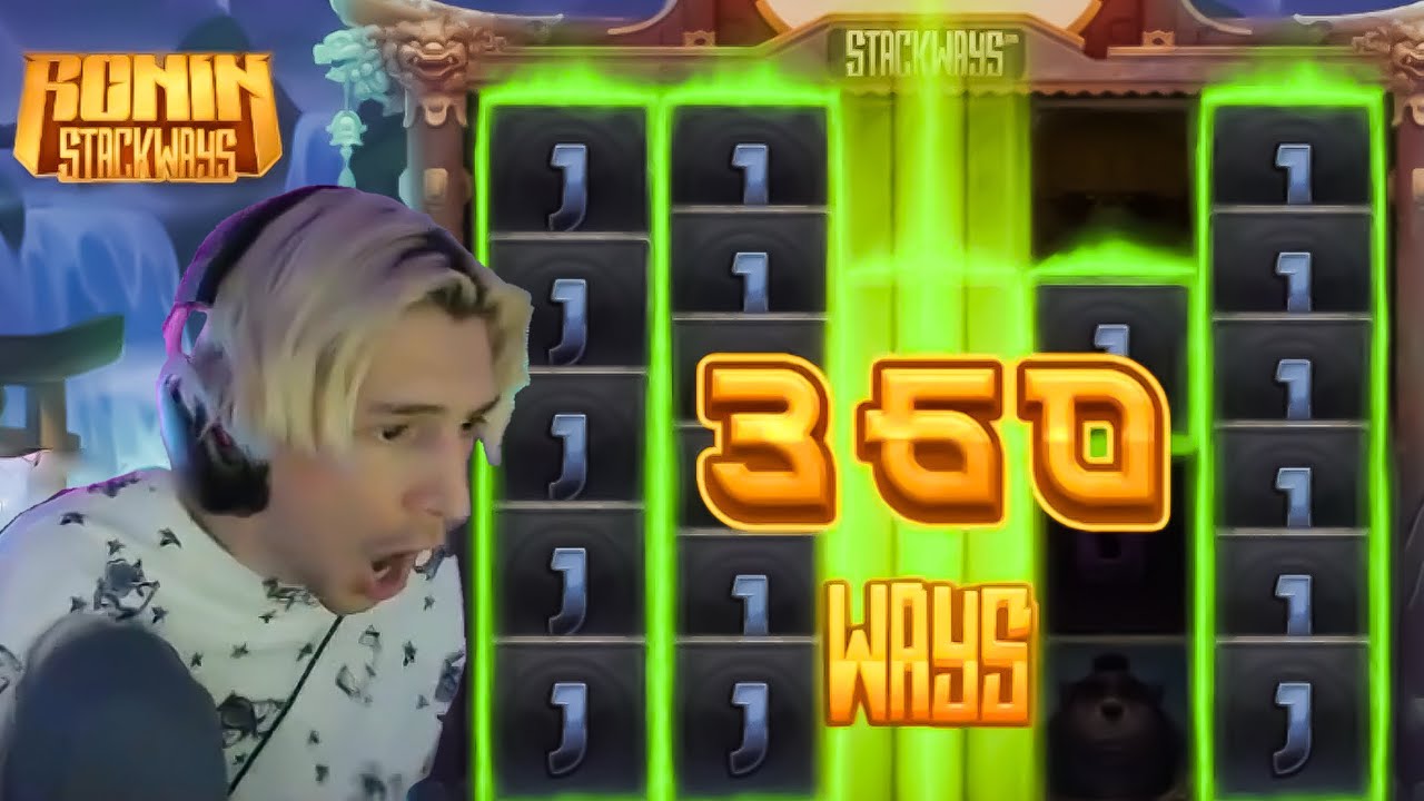 XQC FIRST TIME PLAYING RONIN STACKWAYS