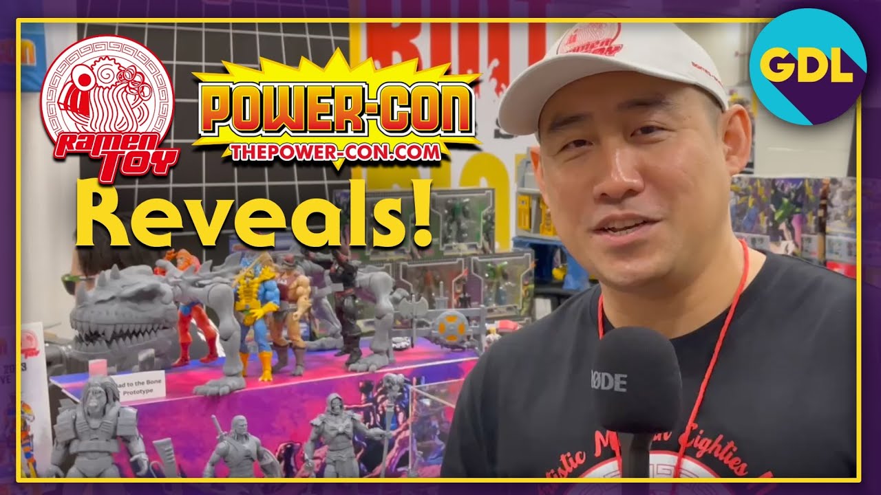 Ramen Toy's Power-Con Reveals! New MOTU Style Figures?
