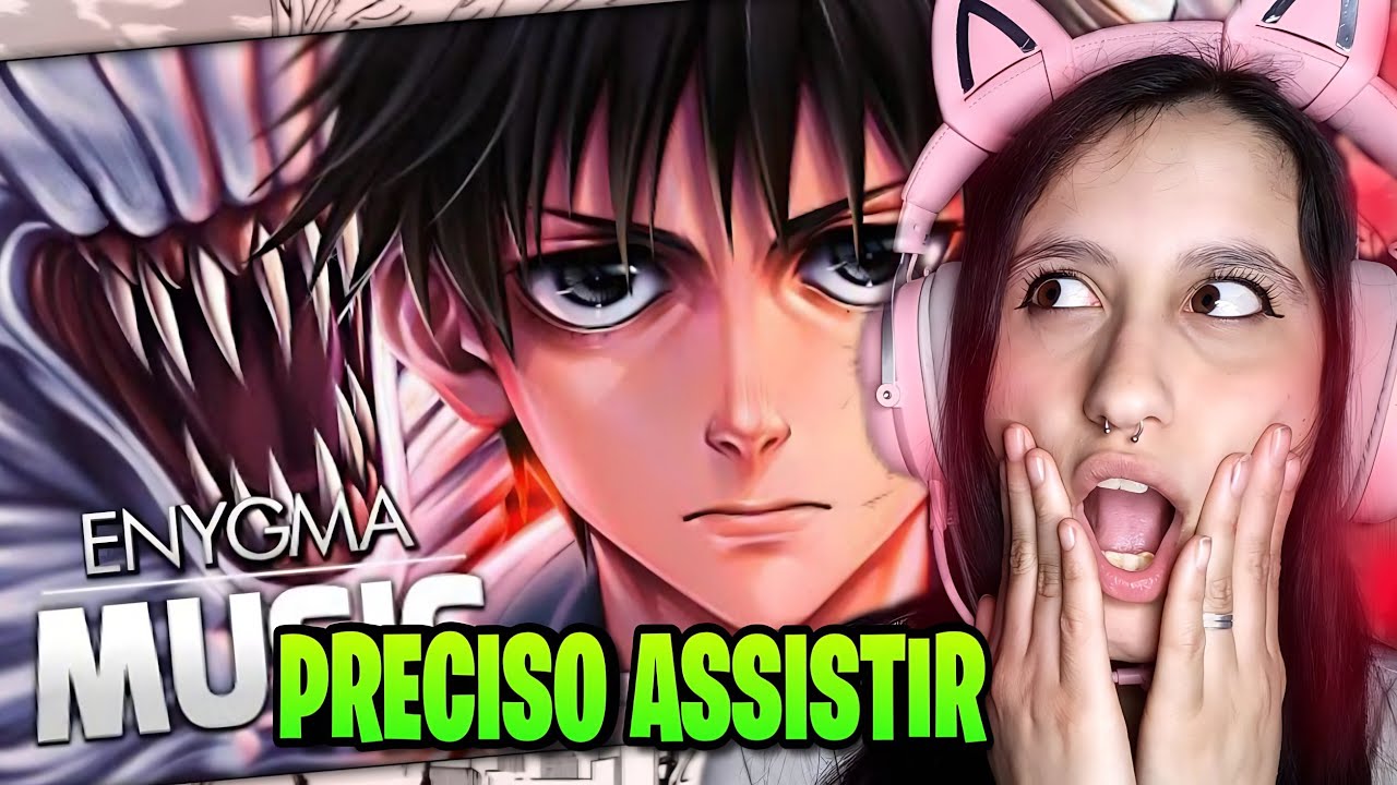 REAGINDO AO RAP SOU SUA MALDIÇÃO | YUTA OKKOTSU (jujutsu Kaisen) | ENYGMA