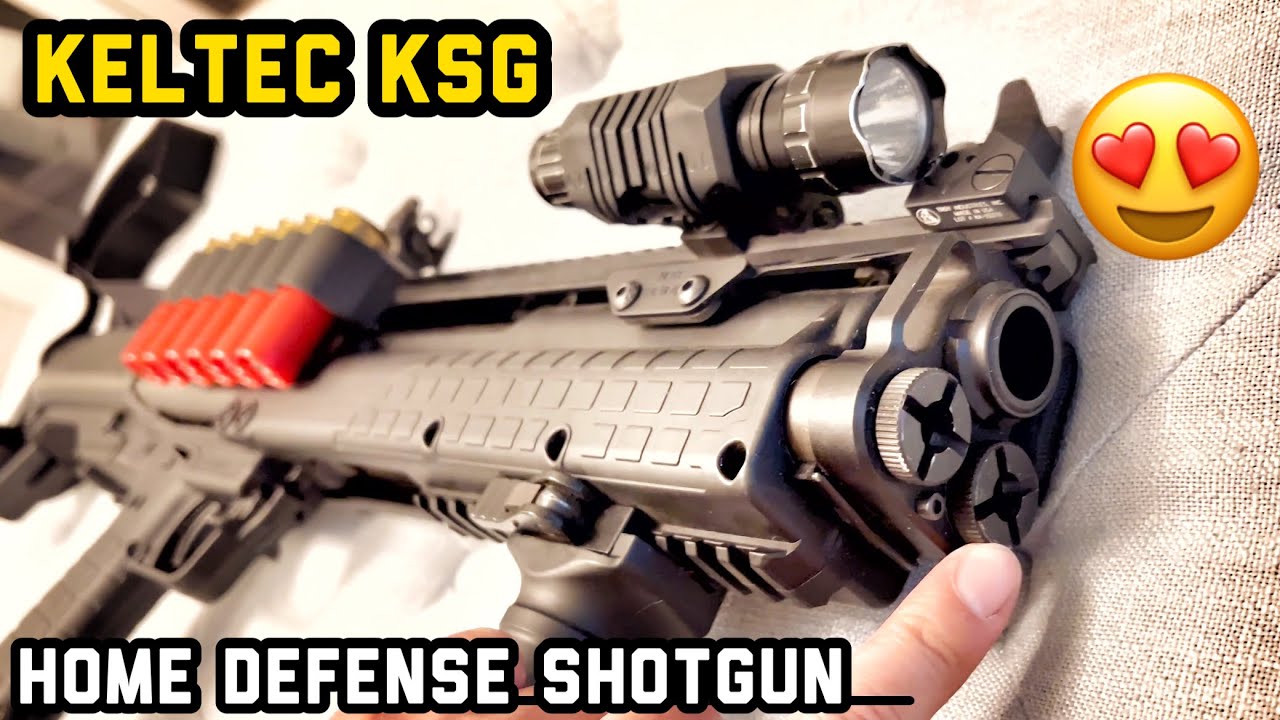Keltec KSG: Лучшее ружье для самообороны дома?【Gun47】