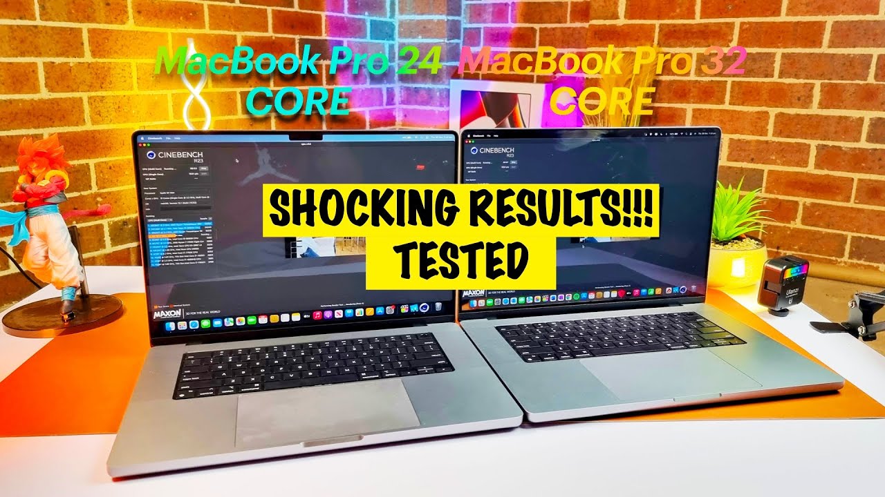 New Macbook Pro 2021 16 - 24 Core VS 32 Core - SHOCKING RESULTS!!! &nbsp;🔥&nbsp;🔥&nbsp;🔥