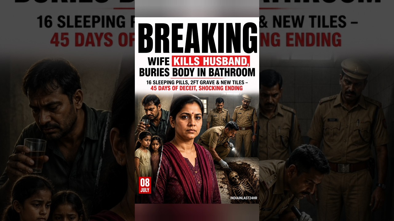Agra Wife Buried Husband in Bathroom After Murder | Ruby Sharma Case Explained in 3D |