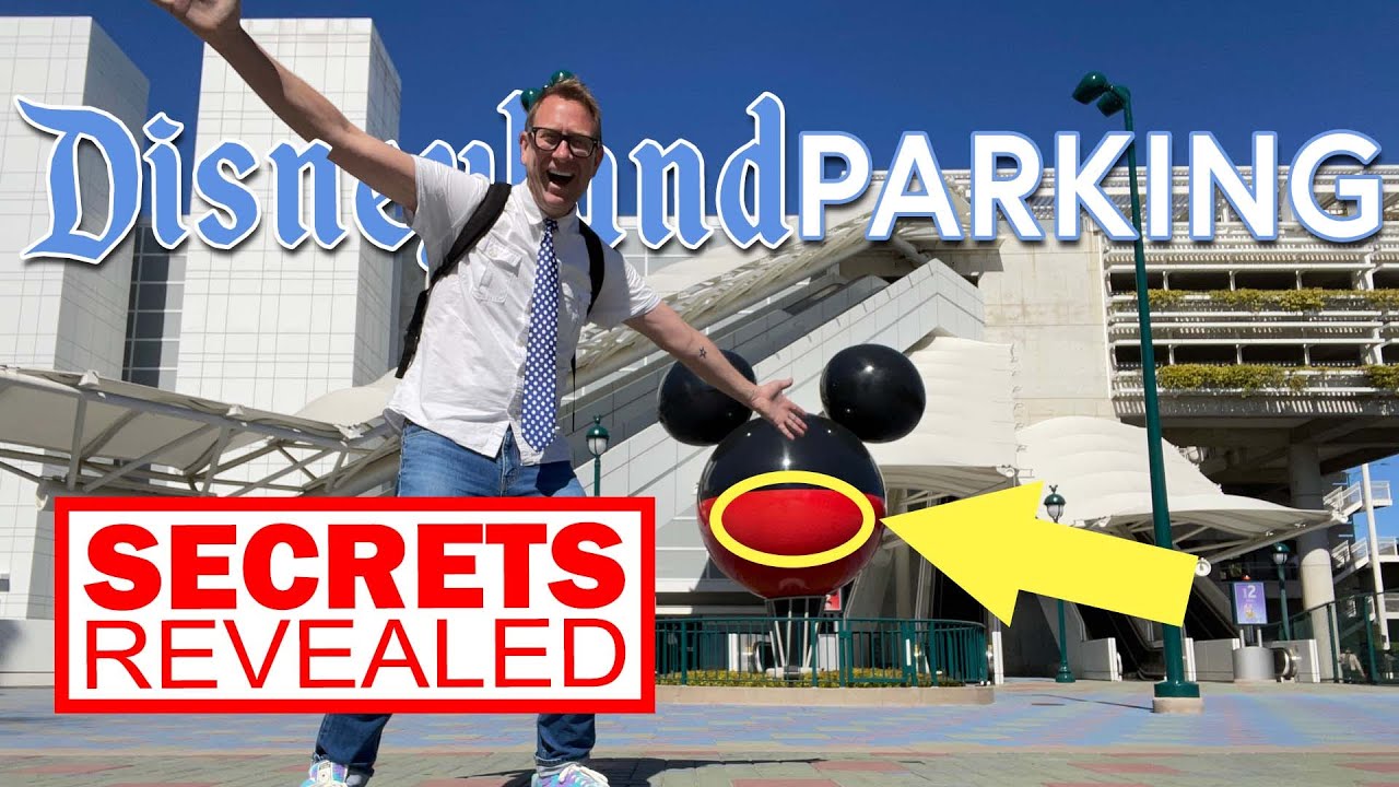 DISNEYLAND PARKING GARAGE SECRETS REVEALED! Yes, There IS A HIDDEN MICKEY In The Cement I FOUND IT!